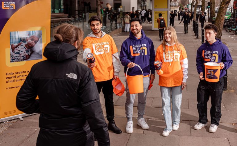 Westminister Fundraisers collecting money