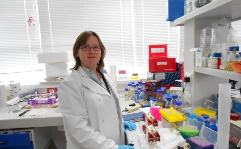 Helen Bryant photo in a lab